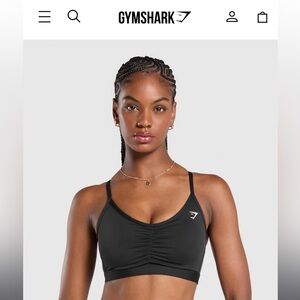 Gymshark Ruched Sports Bra Size S